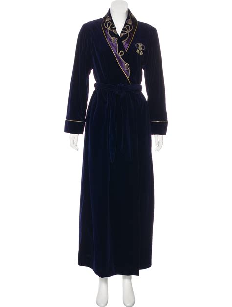 vintage christian dior velvet robe|Vintage Christian Dior Robe .